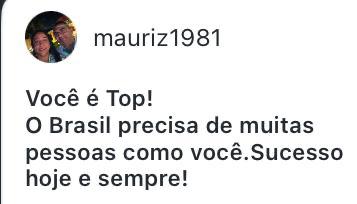 Depoimento de aluno