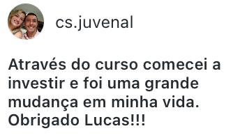 Depoimento de aluno
